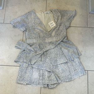 Black & White Romper Large